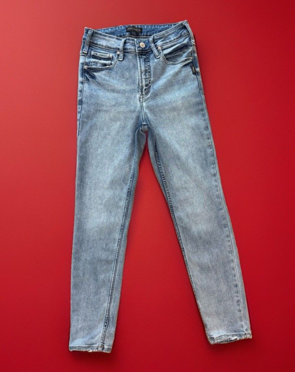 Silver Jeans Infinite Fit High Rise Skinny Jeans Small L27 Womens Stretch